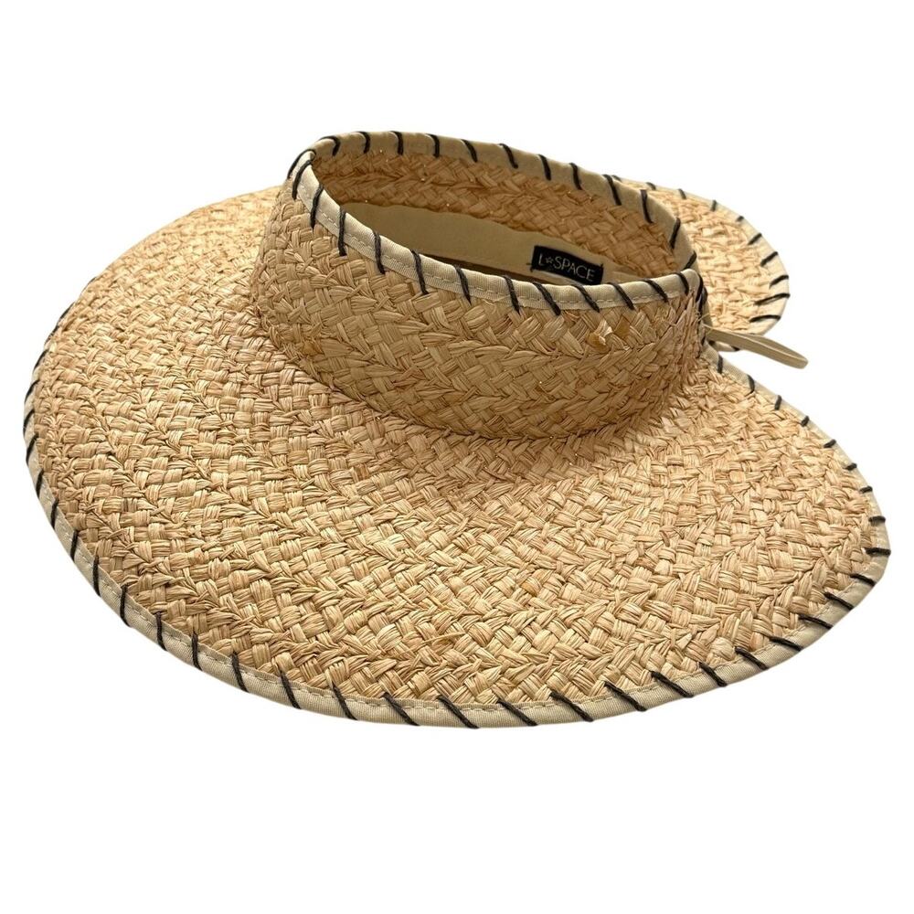 LSpace Endless Summer Roll Up Straw Visor - Picture 4 of 11